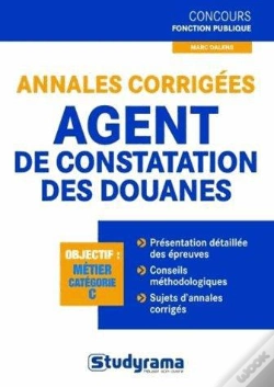 Capa do artigo Annales Corrigees Agent De Constatation Des Douanes