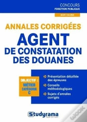Capa do artigo Annales Corrigees Agent De Constatation Des Douanes