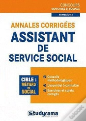 Capa do artigo Annales Corrigées ; Assistant De Service Social