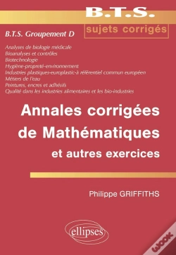 Capa do artigo Annales Corrigées De Mathématiques Et Autres Exercices Bts Groupement D