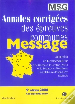 Capa do artigo Annales Corrigees Des Epreuves Communes Message (Edition 2006)