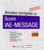 Annales Corrigees Du Score Iae-Message - 22eme Edition - Preview