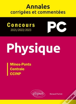 Capa do artigo Annales Corrigées Et Commentées : Physique Pc 2021-2022-2023