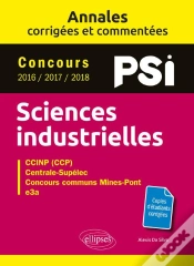 Capa do artigo Annales Corriges De Sciences Industrielles Psi