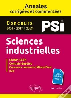 Capa do artigo Annales Corriges De Sciences Industrielles Psi