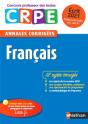 Annales Crpe Francais - Ecrit 2020 - Preview