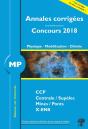 Annales Des Concours 2018 - Mp Physique, Modelisation Et Chimie - Preview
