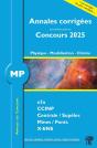 Annales Des Concours : Mp Physique, Modélisation Et Chimie : Concours E3a Ccinp Mines Centrale Polytechnique (Édition 2025) - Preview