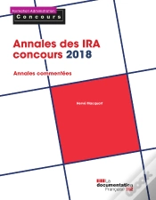 Capa do artigo Annales Des Ira - Concours 2018