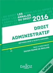 Annales Droit Administratif 2016
