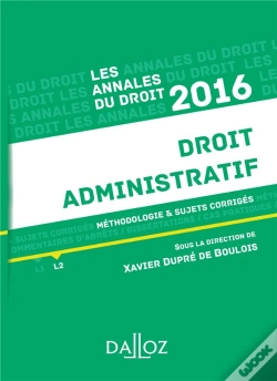 Capa do artigo Annales Droit Administratif 2016