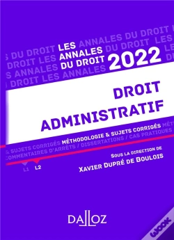 Capa do artigo Annales Droit Administratif 2022