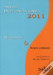 Capa do artigo Annales Droit Constitutionnel (Édition 2011)