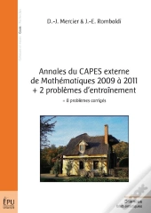 Annales Du Capes Externe De Mathématiques 2009 À 2011