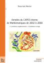 Annales Du Capes Interne De Mathématiques De 2002 À 2008 - Preview