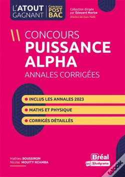 Capa do artigo Annales Du Concours Puissance Alpha