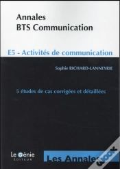 Capa do artigo Annales Etudes De Cas Bts Communication