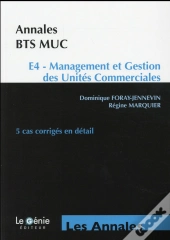 Annales Etudes De Cas Bts Muc