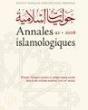 Annales Islamologiques 42 - Preview