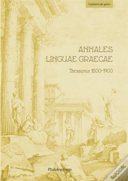 Capa do artigo Annales Linguae Graecae : Thesaurus 1500-1900