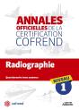 Annales Officielles De La Certification Cofrend ; Radiographie ; Niveau 1 ; Questionnaire Tronc Commun - Preview