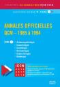 Annales Officielles ; Qcm (Édition 1985/1994) T.2 - Preview
