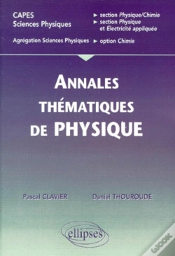 Capa do artigo Annales Thématiques Corrigées De Physique - Capes/Agreg Sciences Physiques