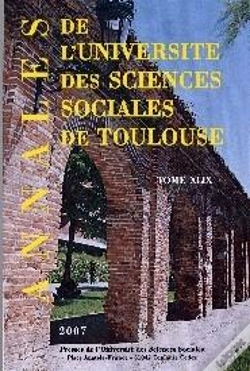 Capa do artigo Annales Ut1 Capitole 2007 T.Xlix