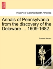 Capa do artigo Annals Of Pennsylvania From The Discover