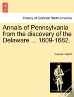 Capa do artigo Annals Of Pennsylvania From The Discover