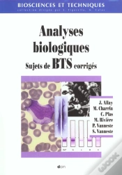 Capa do artigo Annalyses Biologiques ; Sujets De Bts Corriges