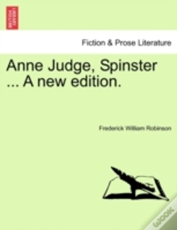 Capa do artigo Anne Judge, Spinster ... A New Edition.