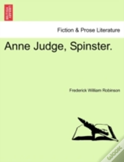 Capa do artigo Anne Judge, Spinster.