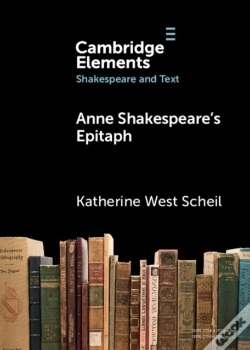 Capa do artigo Anne Shakespeare'S Epitaph