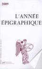 Annee Epigraphique Volume 2009 - Preview