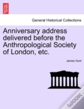 Anniversary Address Delivered Before The
