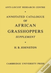 Annotated Catalogue Of African Grasshoppers