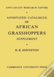 Capa do artigo Annotated Catalogue Of African Grasshoppers