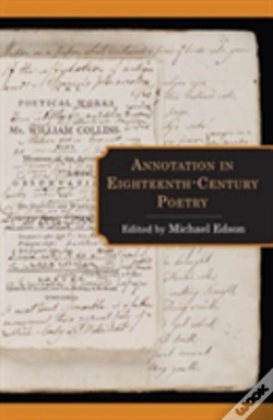 Capa do artigo Annotation In Eighteenth-Century Poetry
