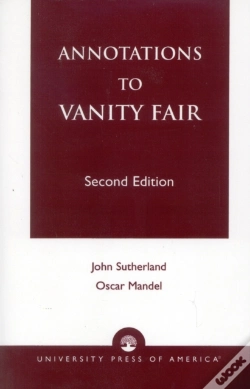 Capa do artigo Annotations To Vanity Fair