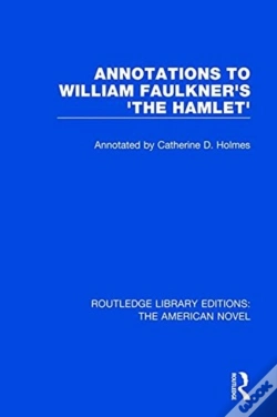 Capa do artigo Annotations To William Faulkner'S 'The Hamlet'