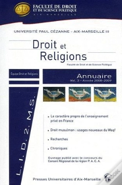 Capa do artigo Annuaire Droit Et Religions T.3 2008-2009