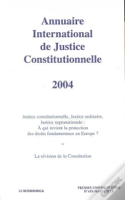 Capa do artigo Annuaire International De Justice Constitutionnelle , Volume Xx