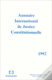 Capa do artigo Annuaire Internationale De Justice Constitutionelle 1992