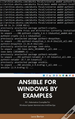 Capa do artigo Ansible For Windows By Examples