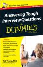 Answering Tough Interview Questions For Dummies, Uk Edition - Preview