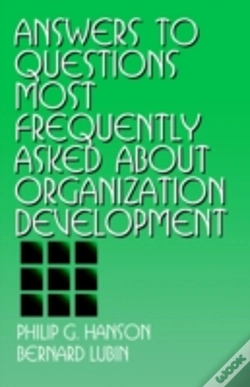 Capa do artigo Answers To Questions Most Frequently Asked About Organization Development