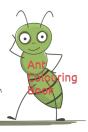 Ant Colouring Book - Preview