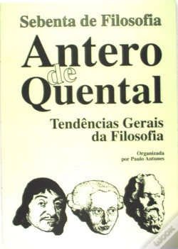 Capa do artigo Antero de Quental - Tendências Gerais da Filosofia na Segunda Metade do Seculo XIX