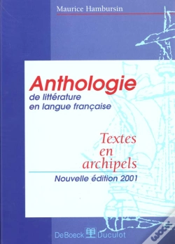 Capa do artigo Anthologie De Litterature En Langue Francaise ; Edition 2001
